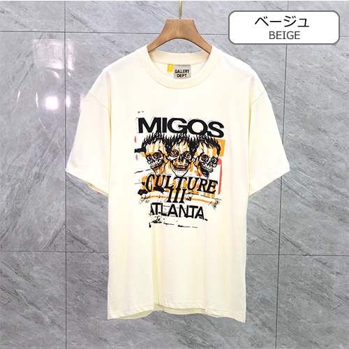 【ギャラリー デプト】×【MIGOS】メンズ レディース 半袖Tシャツ 