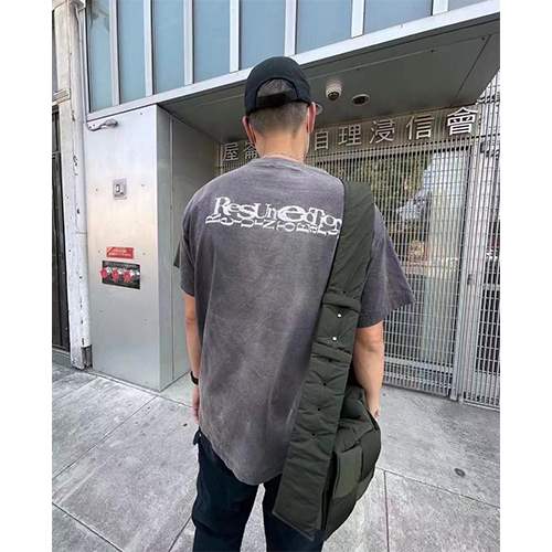 セント マイケル偽物 メンズ レディース 半袖Tシャツ