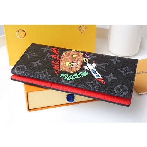 ルイヴィトンスーパーコピーM80932 BRAZZA ファスナ付き 長財布