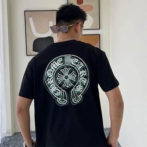 クロムハーツ偽物メンズ レディース 半袖Tシャツ