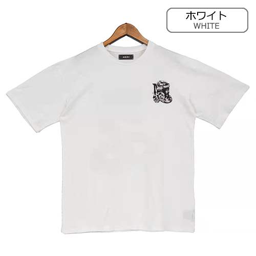 【アミリ】メンズ レディース 半袖Tシャツ 