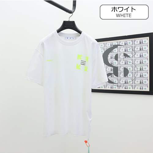 【オフホワイト】メンズ レディース 半袖Tシャツ 