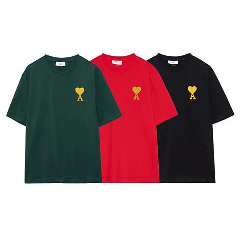 【アミ】メンズ レディース 半袖Tシャツ 