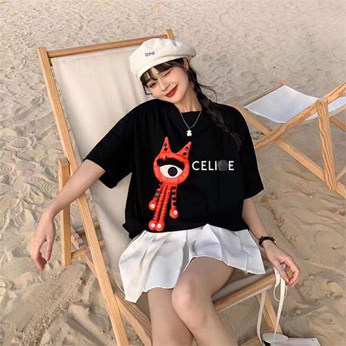 【セリーヌ】メンズ レディース 半袖Tシャツ 