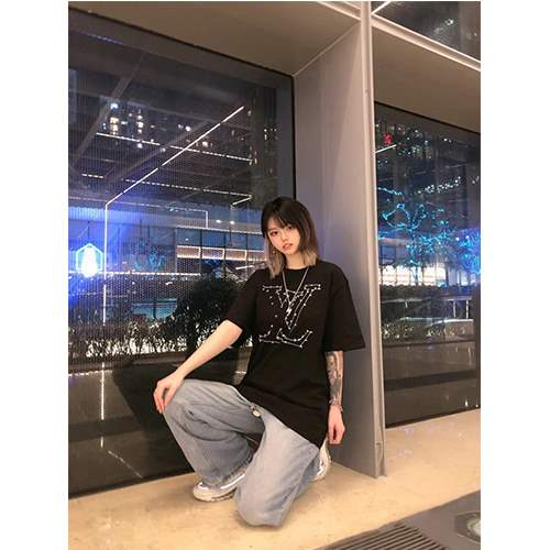 【ルイヴ*トン】メンズ レディース 半袖Tシャツ 