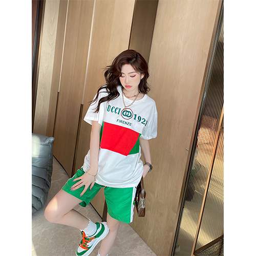 【グッチ】メンズ レディース 半袖Tシャツ 