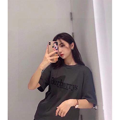 【バーバリー】メンズ レディース 半袖Tシャツ 