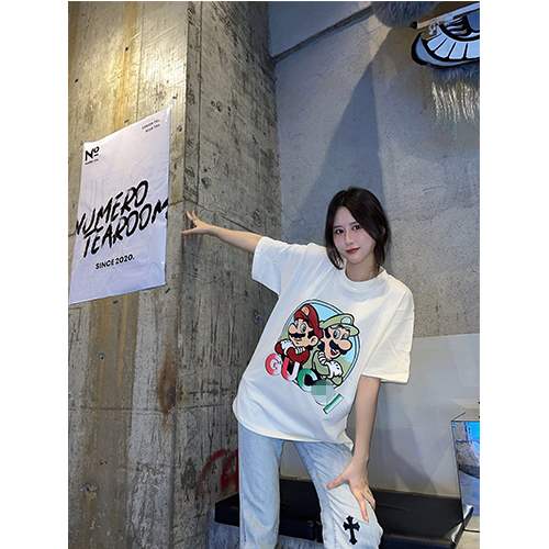 【グッチ】メンズ レディース 半袖Tシャツ 