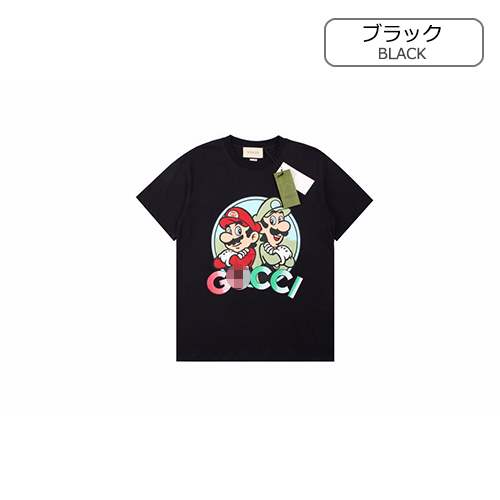 【グッチ】メンズ レディース 半袖Tシャツ 