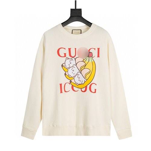 【グッチ】メンズ レディース 長袖　スウェットTシャツ  