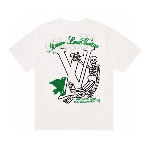 ルイヴィトン メンズ レディース 半袖Tシャツ