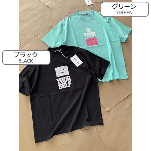 【アクネストゥディオズ】メンズ レディース 半袖Tシャツ 