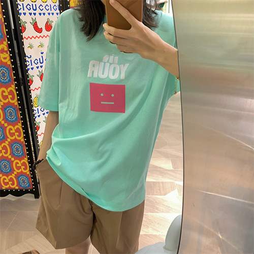 【アクネストゥディオズ】メンズ レディース 半袖Tシャツ 
