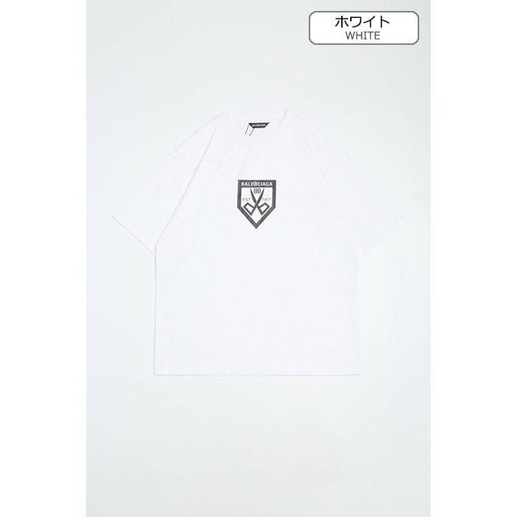 【バレンシアガ】 メンズ レディース 半袖Tシャツ   