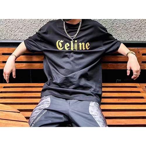 セリーヌ コピーメンズ レディース 半袖Tシャツ