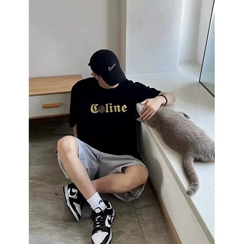 セリーヌ コピーメンズ レディース 半袖Tシャツ
