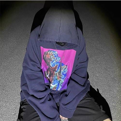 【RAF SIMONS】 フード Tシャツ パーカー 