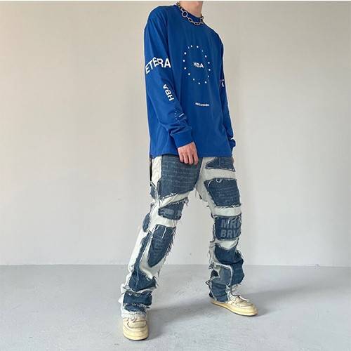 【HOOD BY AIR HBA】メンズ レディース 長袖Tシャツ