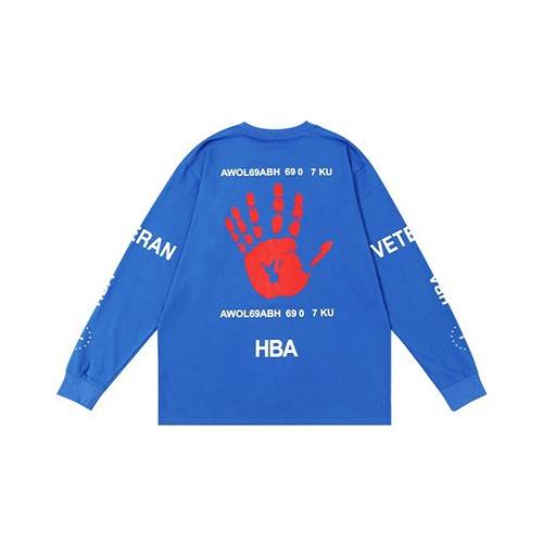 【HOOD BY AIR HBA】メンズ レディース 長袖Tシャツ