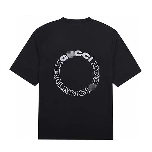 【グッチ】×【バレンシアガ】メンズ レディース 半袖Tシャツ 