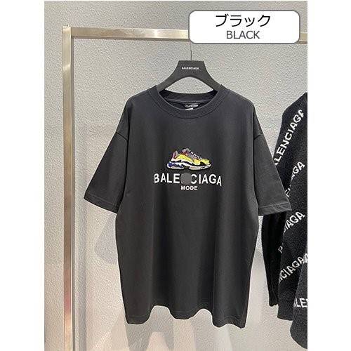 【バレンシアガ】メンズ レディース 半袖Tシャツ  