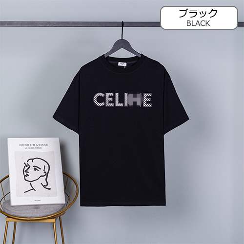 【セリーヌ】メンズ レディース 半袖Tシャツ 