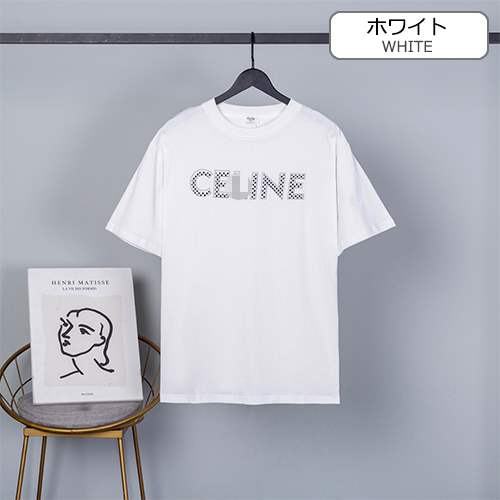【セリーヌ】メンズ レディース 半袖Tシャツ 