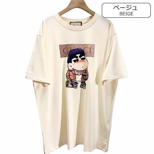 【グッチ】メンズ レディース 半袖Tシャツ 