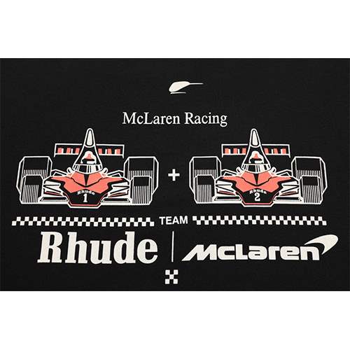 ルードコピー × MCLAREN メンズ レディース 半袖Tシャツ