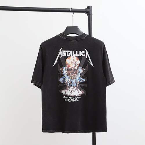 【MTALLICA】メンズ レディース 半袖Tシャツ 