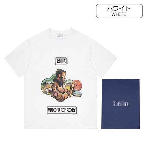 【ディオール】メンズ レディース 半袖Tシャツ 