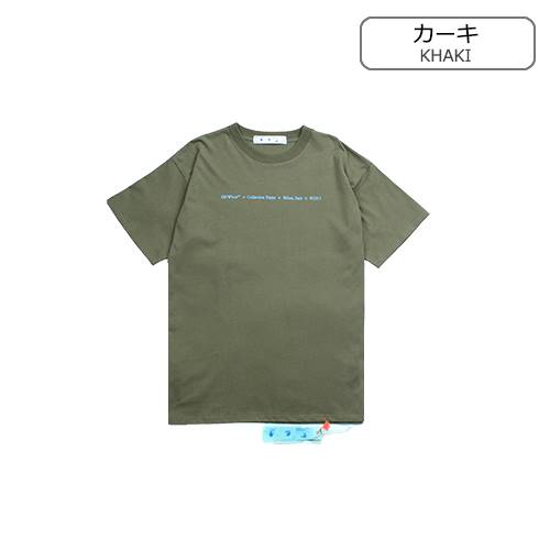 オフホワイト偽物メンズ レディース 半袖Tシャツ