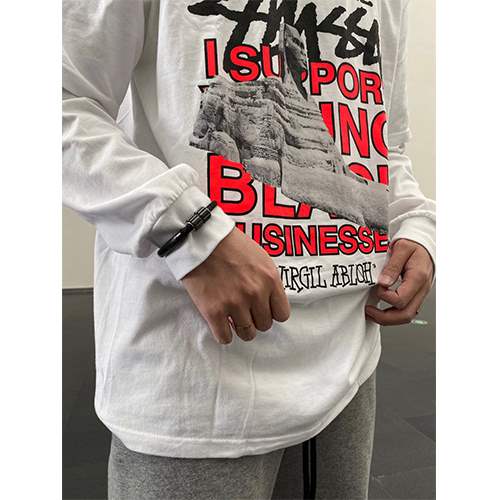 ステューシーコピー×  オフホワイト メンズ レディース 半袖Tシャツ