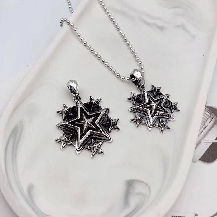 ccdy sanderson チェーン/ペンダント セット ネックレス   シルバー