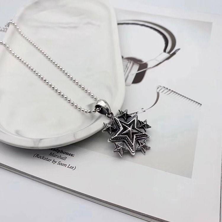 ccdy sanderson チェーン/ペンダント セット ネックレス   シルバー