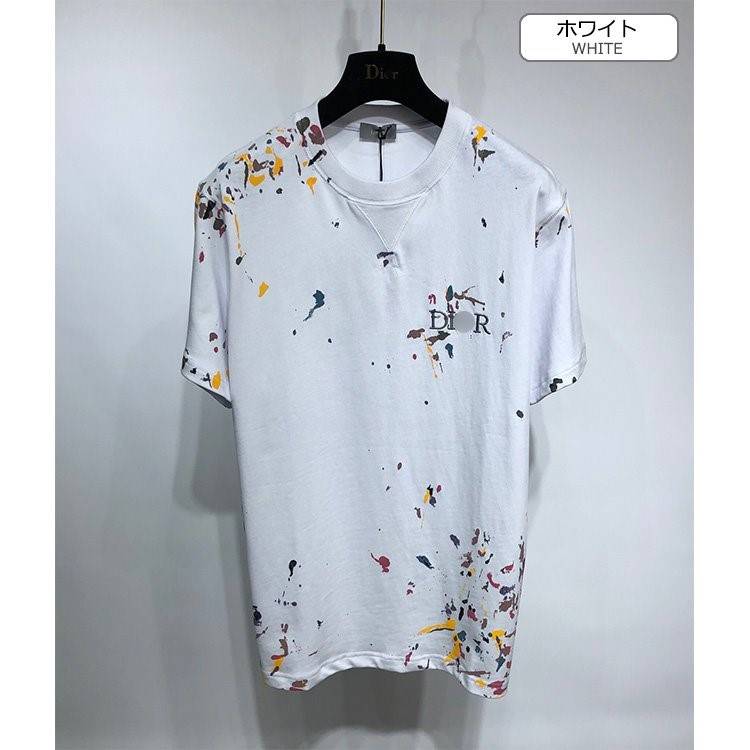 【ディオール】  高品質 メンズ レディース 半袖Tシャツ  