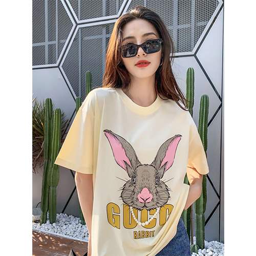 【グッチ】メンズ レディース 半袖Tシャツ 
