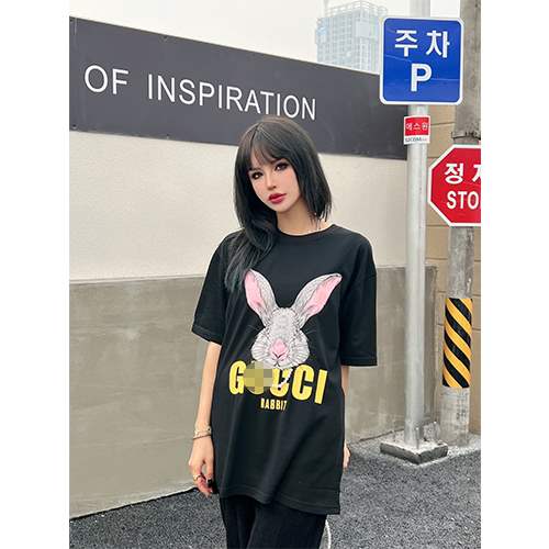 【グッチ】メンズ レディース 半袖Tシャツ 