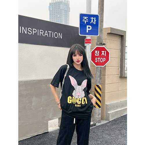 【グッチ】メンズ レディース 半袖Tシャツ 