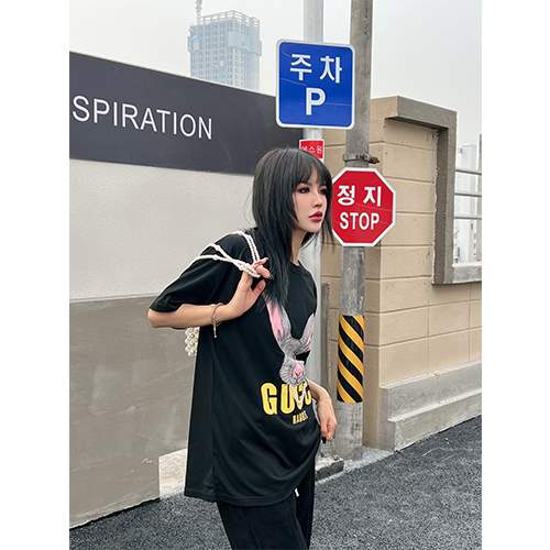 【グッチ】メンズ レディース 半袖Tシャツ 