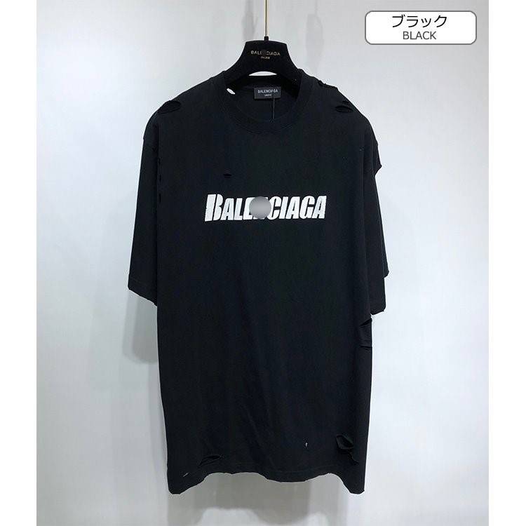 【バレンシアガ】  高品質 メンズ レディース 半袖Tシャツ  