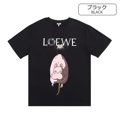 ロエベ偽物メンズ レディース 半袖Tシャツ