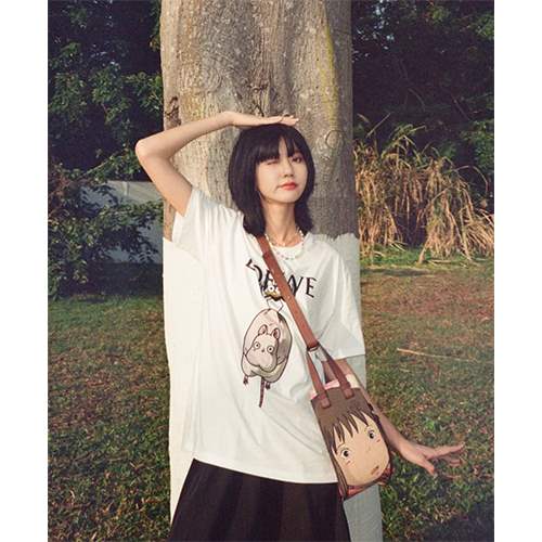 ロエベ偽物メンズ レディース 半袖Tシャツ