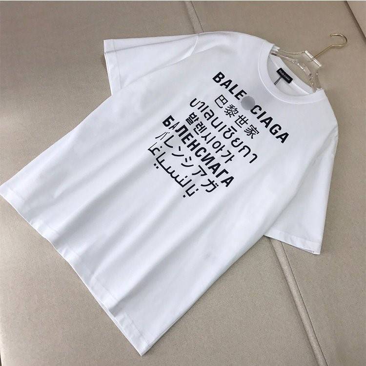 【バレンシアガ】高品質  メンズ レディース 半袖Tシャツ 