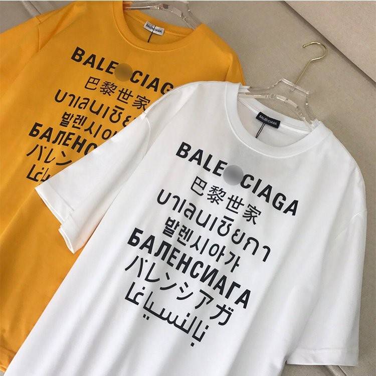 【バレンシアガ】高品質  メンズ レディース 半袖Tシャツ 