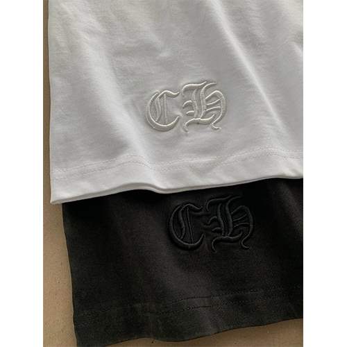 クロムハーツ偽物 メンズ レディース 半袖Tシャツ