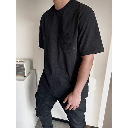クロムハーツ偽物 メンズ レディース 半袖Tシャツ