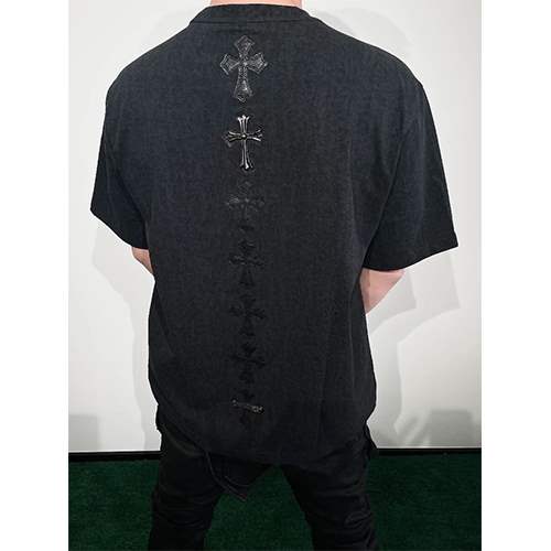 クロムハーツ偽物 メンズ レディース 半袖Tシャツ