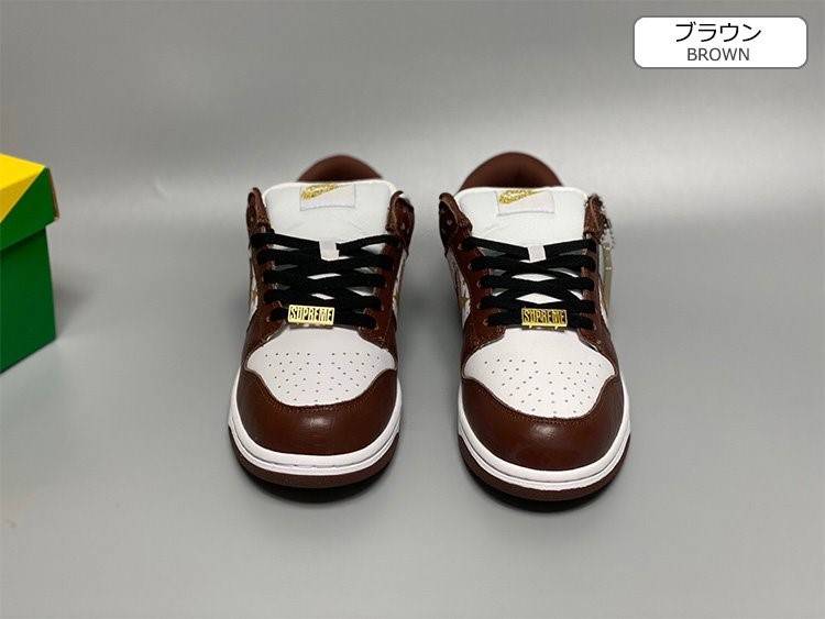 【シュプリーム】×【ナイキ】 SB Dunk Low メンズ レディース  スニーカー  