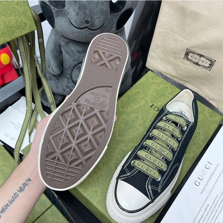 【グッチ】×【CONVERSE】高品質 メンズ レディース  スニーカー  